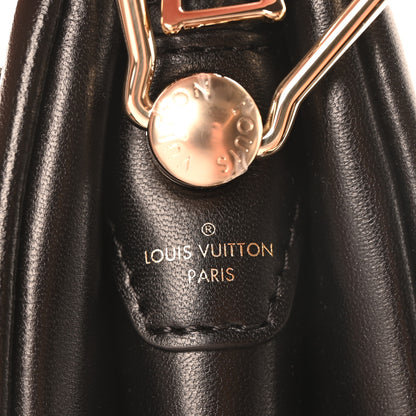 Louis Vuitton Lambskin Crystal Embellished Monogram Coussin BB Black 6 of 10