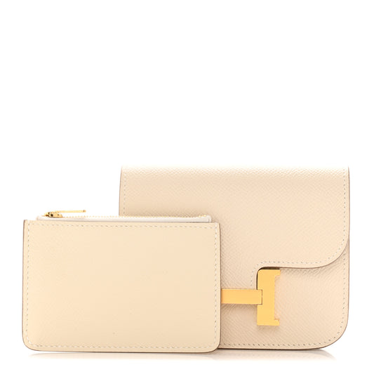 Epsom Constance Slim Wallet Craie