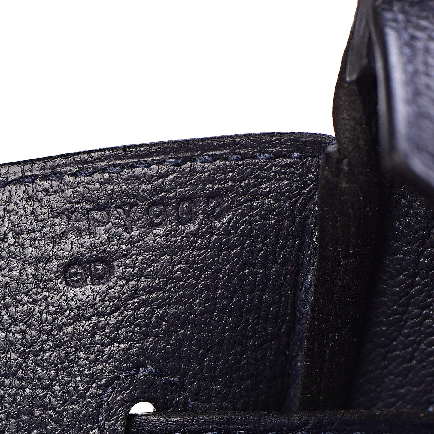 Togo Birkin 35 Bleu Nuit