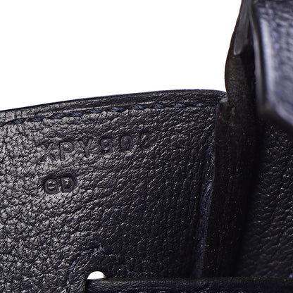 Hermes Togo Birkin 35 Bleu Nuit 27 of 34
