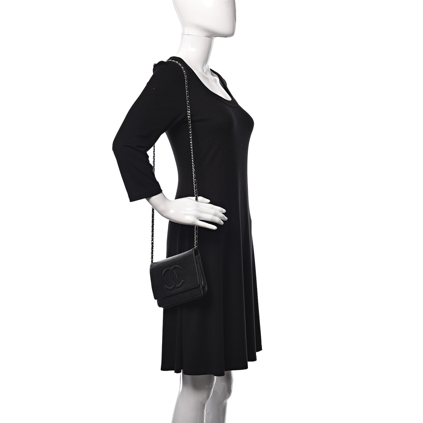 Caviar Timeless CC Wallet On Chain WOC Black