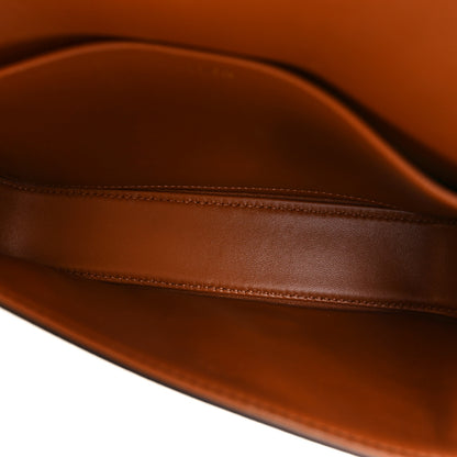 Celine Canvas Calfskin Triomphe Shoulder Bag Tan 5 of 12