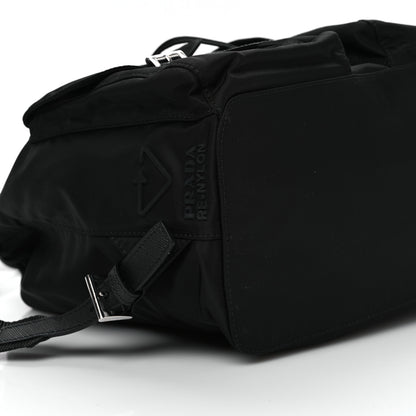 Prada Re-Nylon Saffiano Medium Backpack Black 9 of 10
