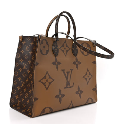 Louis Vuitton Reverse Monogram Giant Onthego GM 3 of 9