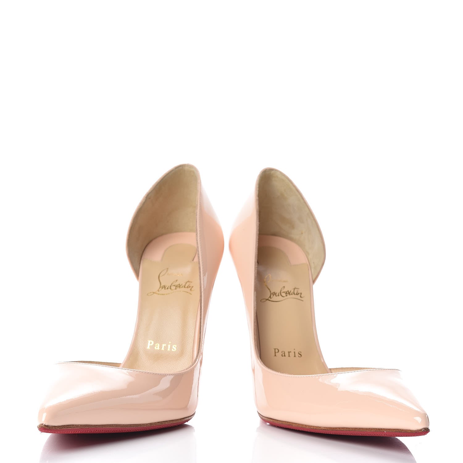 Christian Louboutin Patent Iriza 100 Pumps 40.5 Poudre 6 of 13