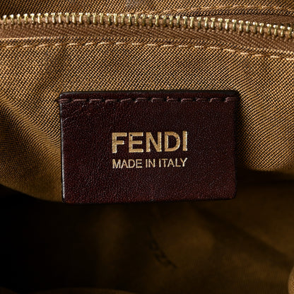 Fendi Zucca Medium Chef Shoulder Bag Tobacco 6 of 13