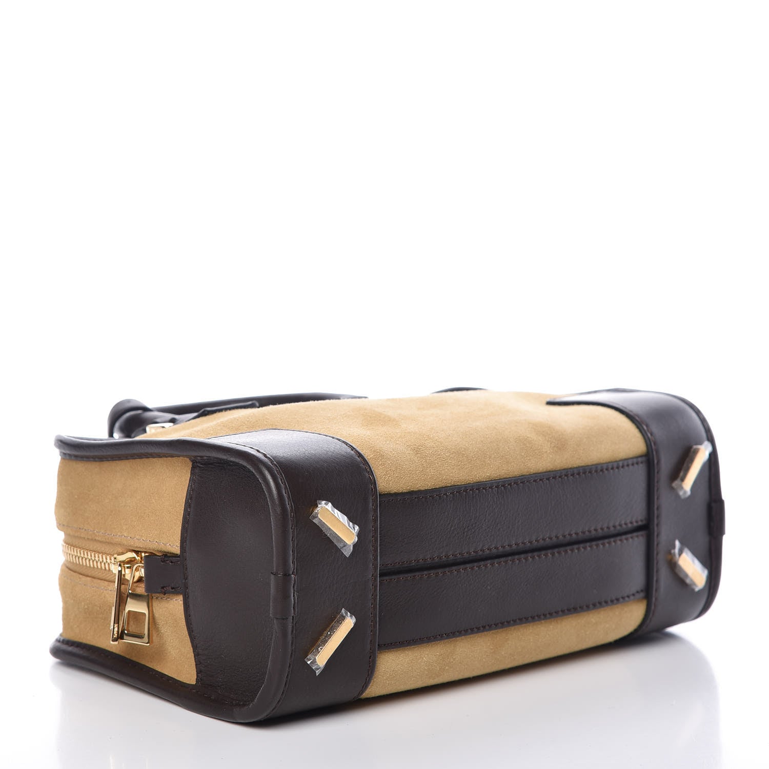 Loewe Suede Calfskin Amazona 23 Gold Brown 4 of 8