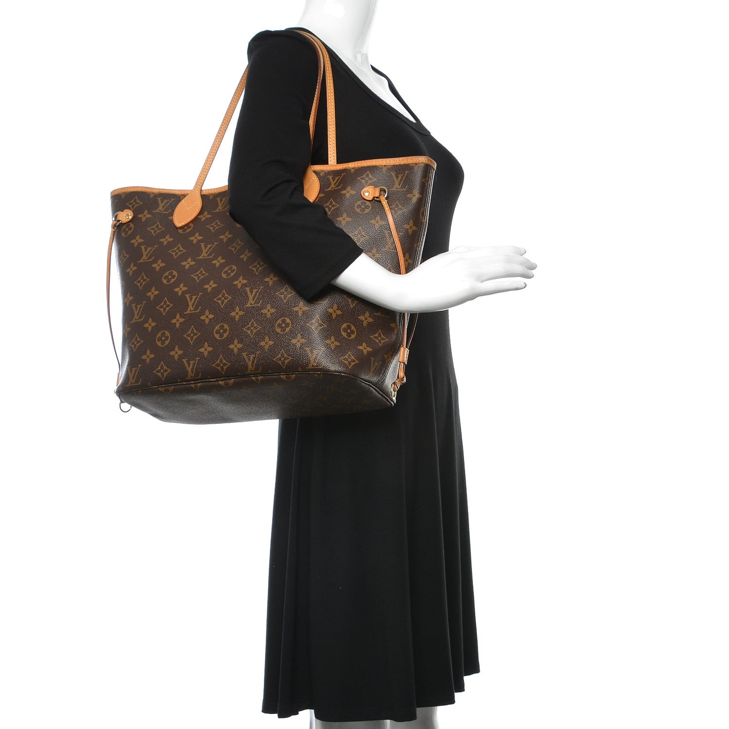 Monogram Neo Neverfull MM Pivoine