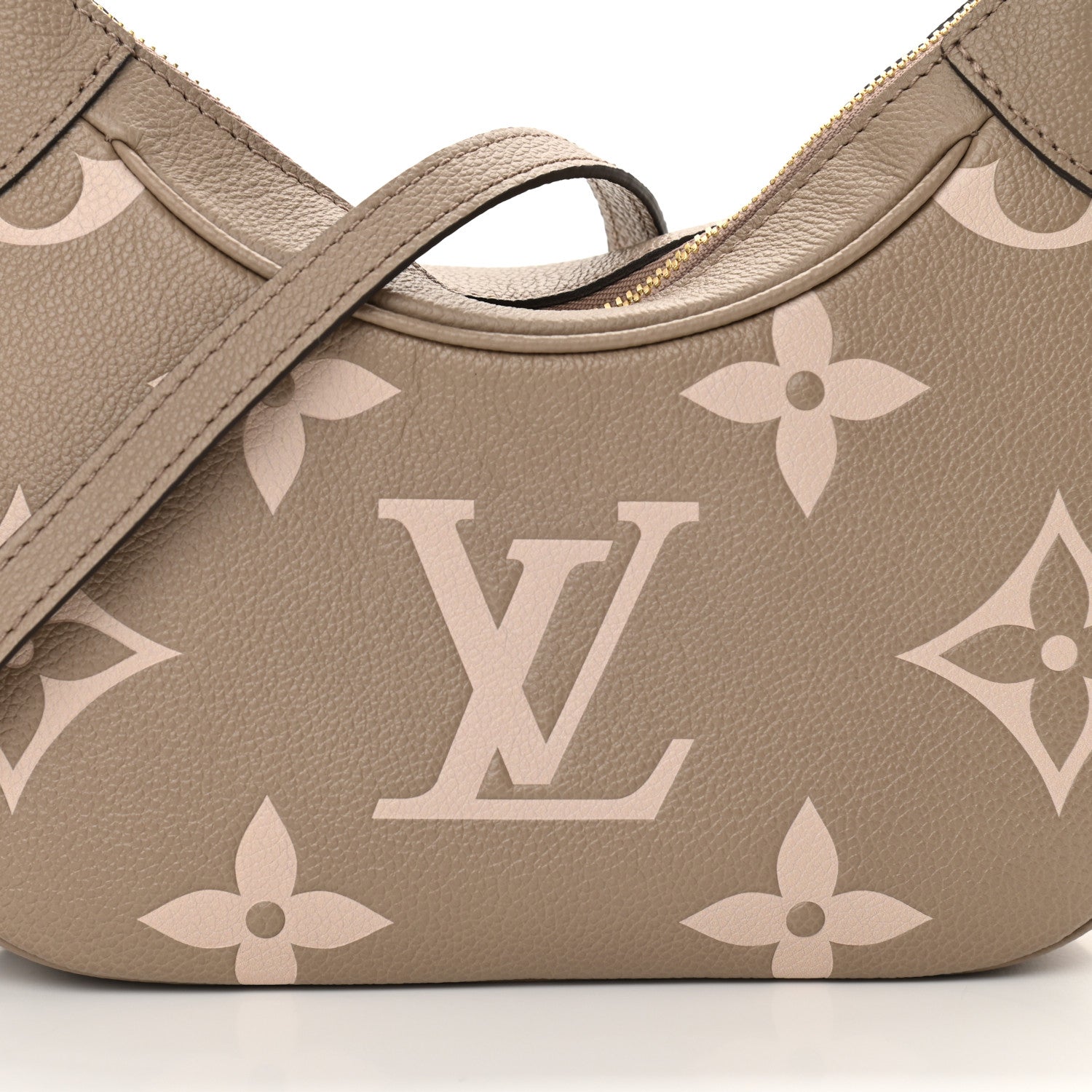 Louis Vuitton Empreinte Monogram Giant Bagatelle NM Tourterelle Creme 9 of 9