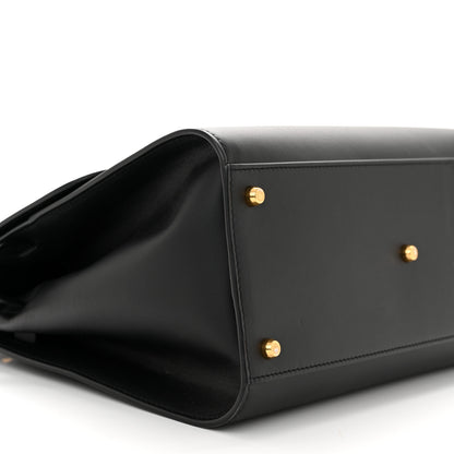 Dolce & Gabbana Vitello Morbido Large Sicily 58 Bag Black 9 of 11