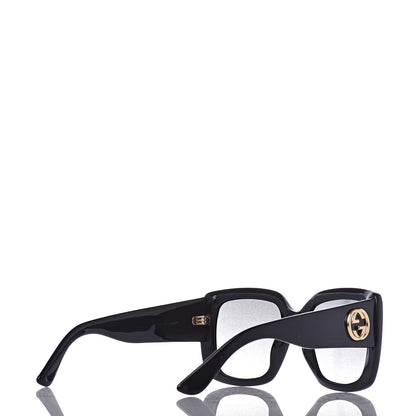 Gucci Acetate Square Frame Sunglasses GG0141S Black 4 of 8