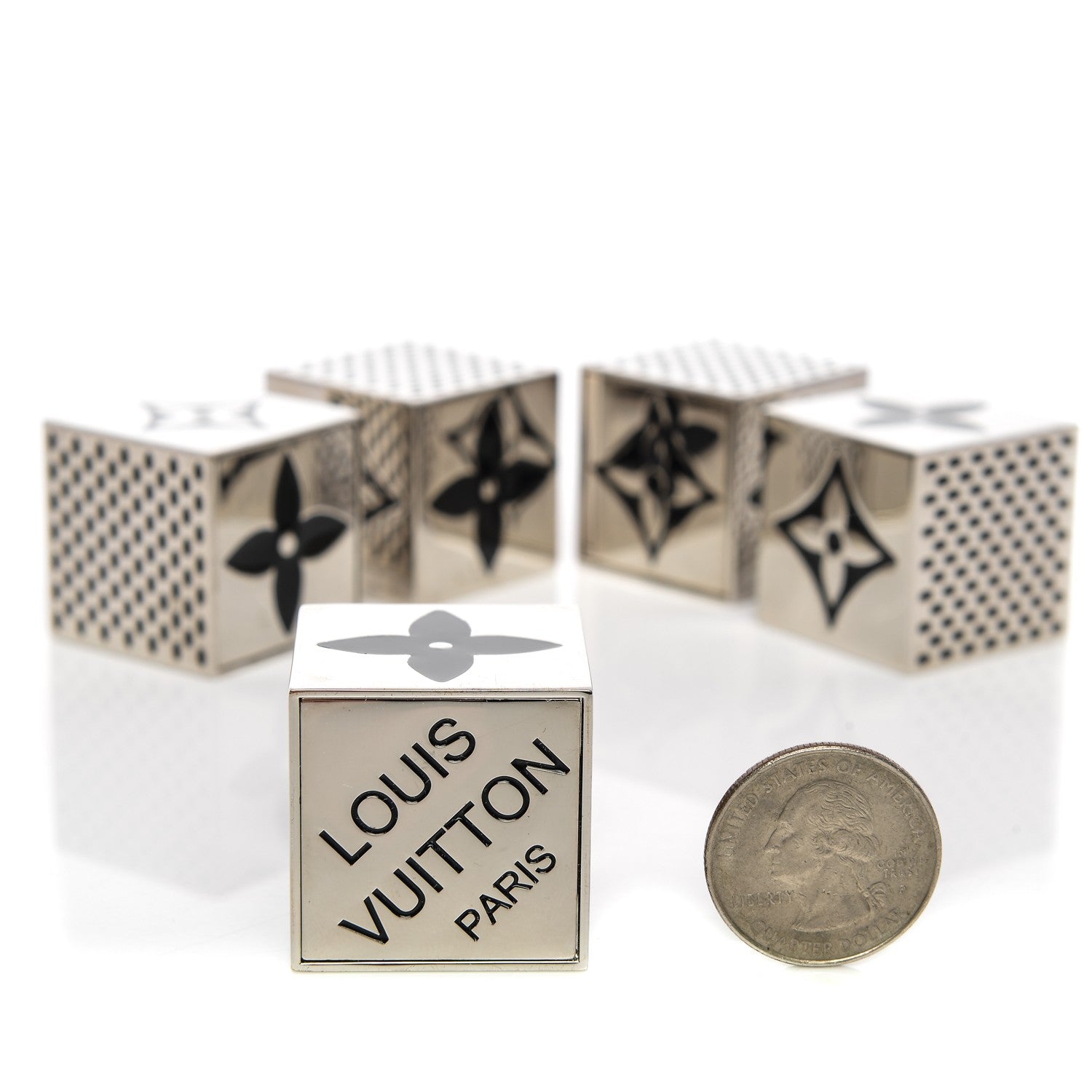 Louis Vuitton Metal Magnetic Cube Game VIP Puzzle 9 of 9