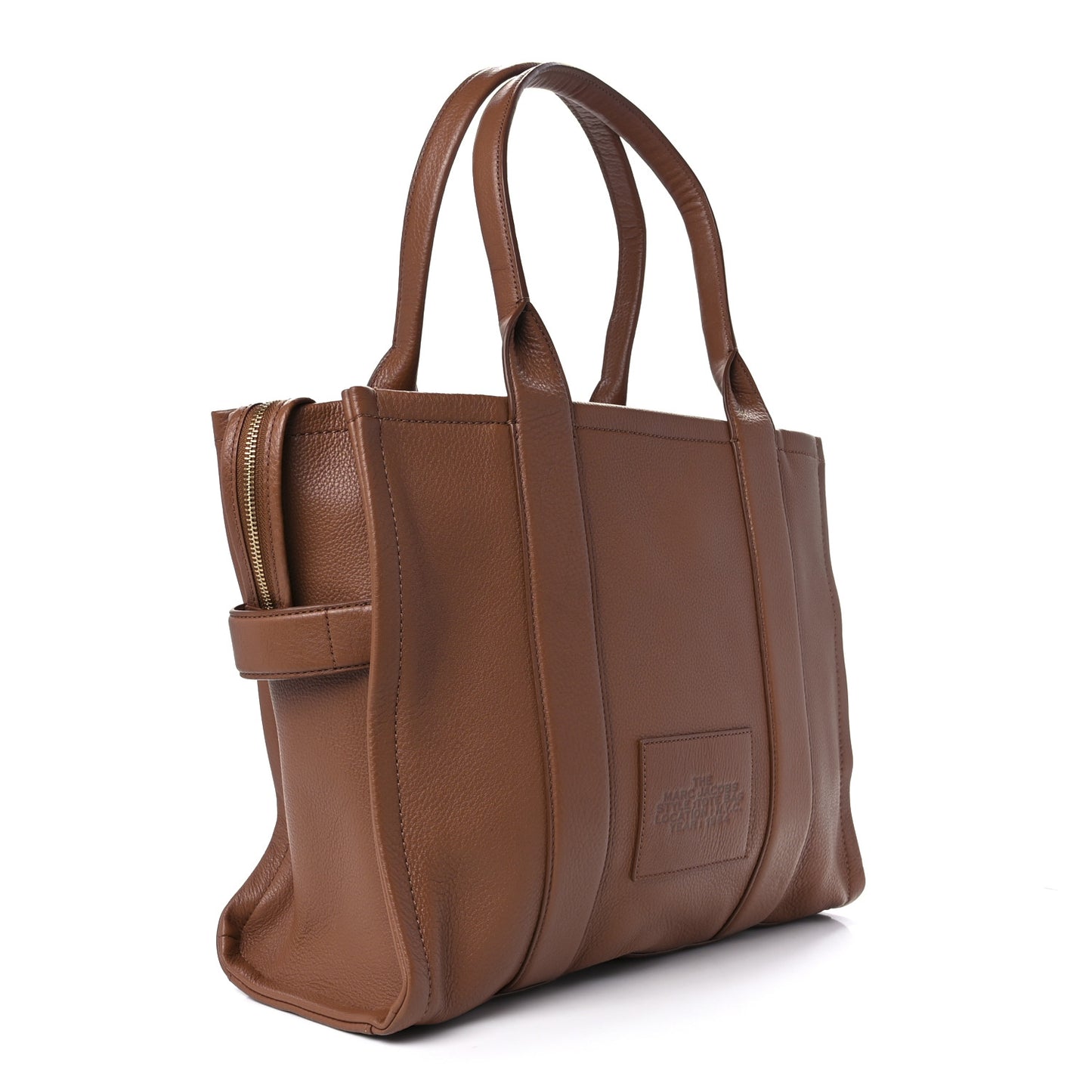 Grained Calfskin Large The Tote Bag Argan Oil
