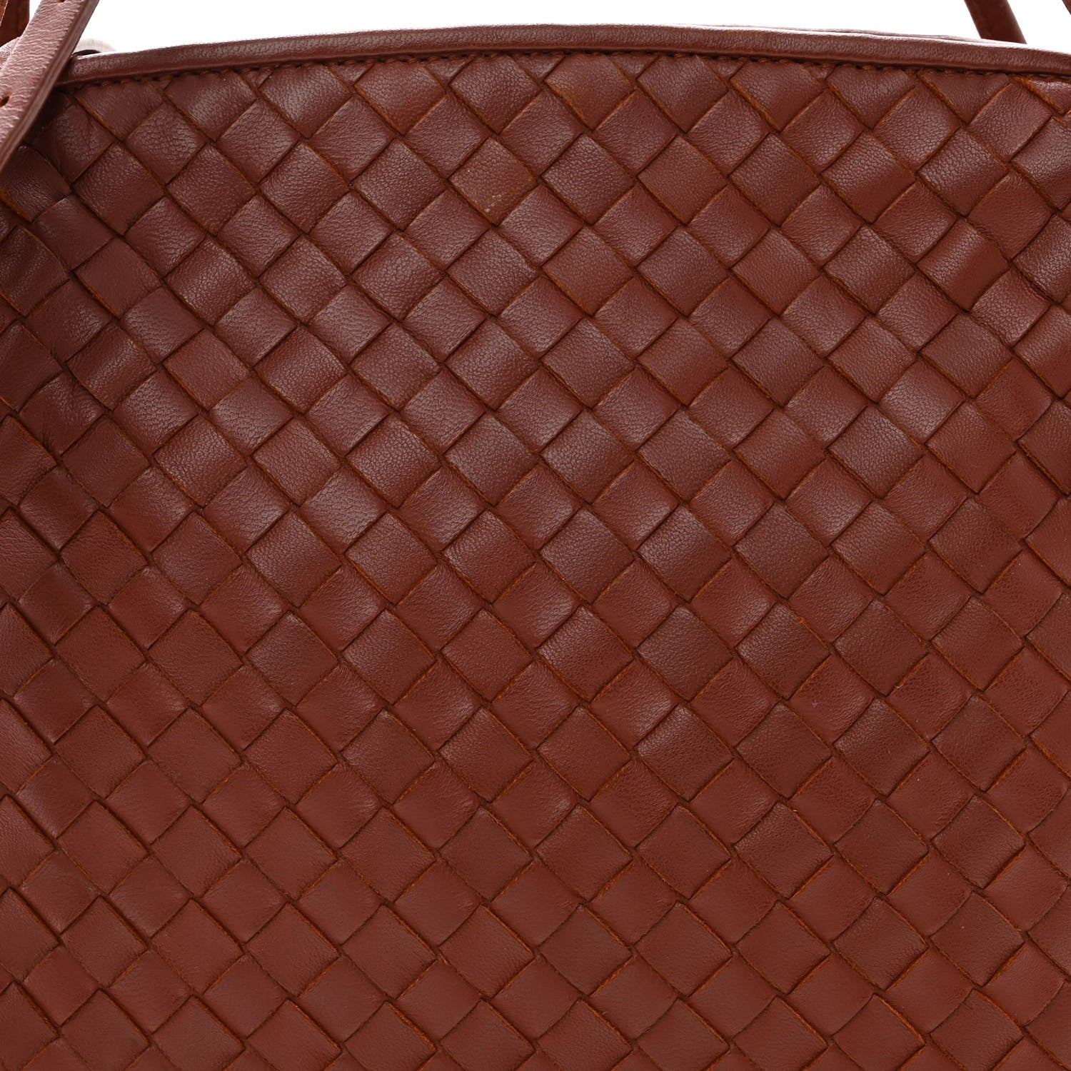 Bottega Veneta Nappa Intrecciato Nodini Crossbody Messenger Canyon 8 of 10