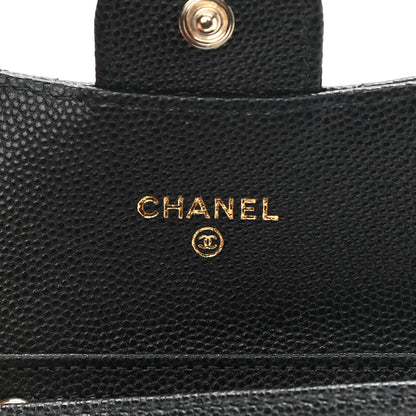 Chanel Caviar Quilted Flap Classic Belt Bag Black 6 of 10