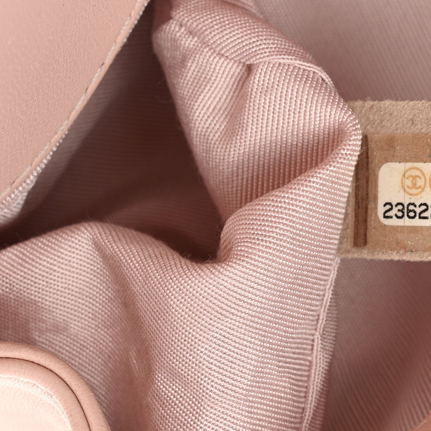 Tweed Lambskin Medium Boy Flap Pink