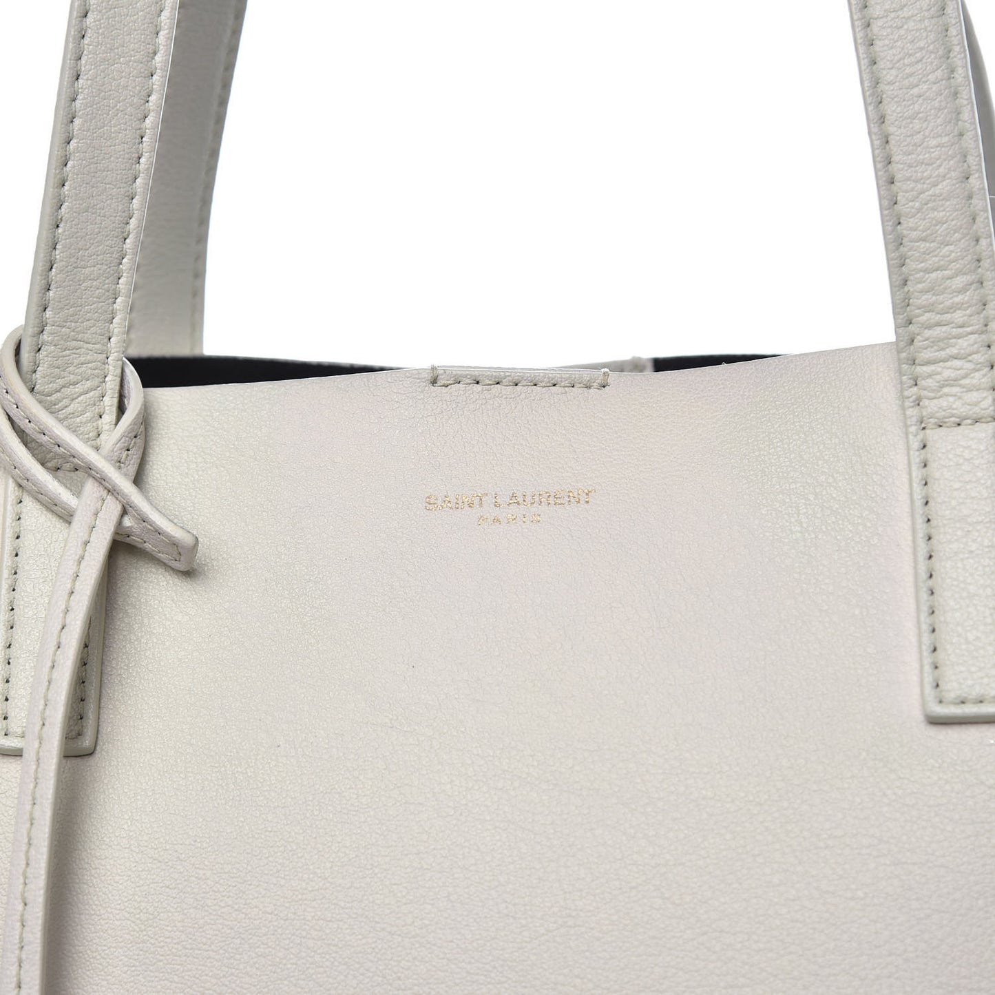 Calfskin Large Shopping Tote Porcellana