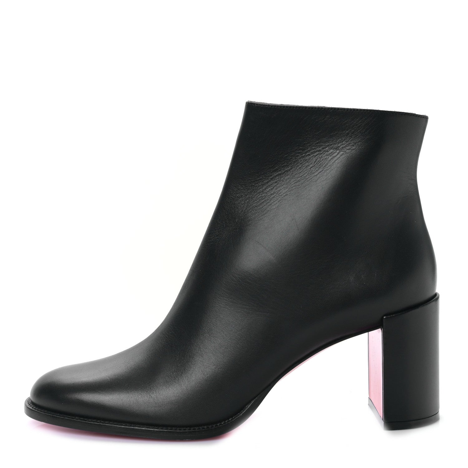 Christian Louboutin Calfskin Adoxa 70 Ankle Boots 40 Black 1 of 8