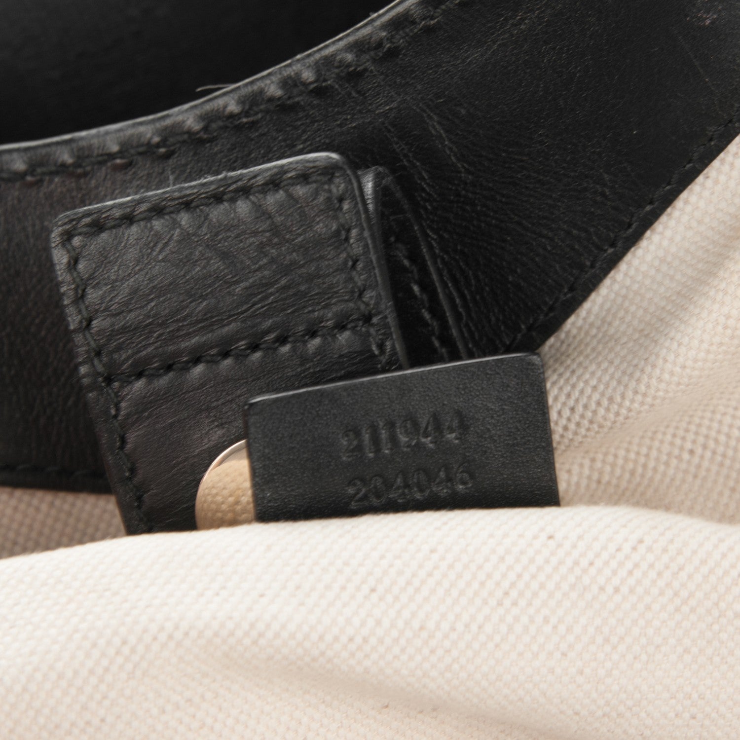Gucci Monogram Medium Sukey Tote Black 7 of 11