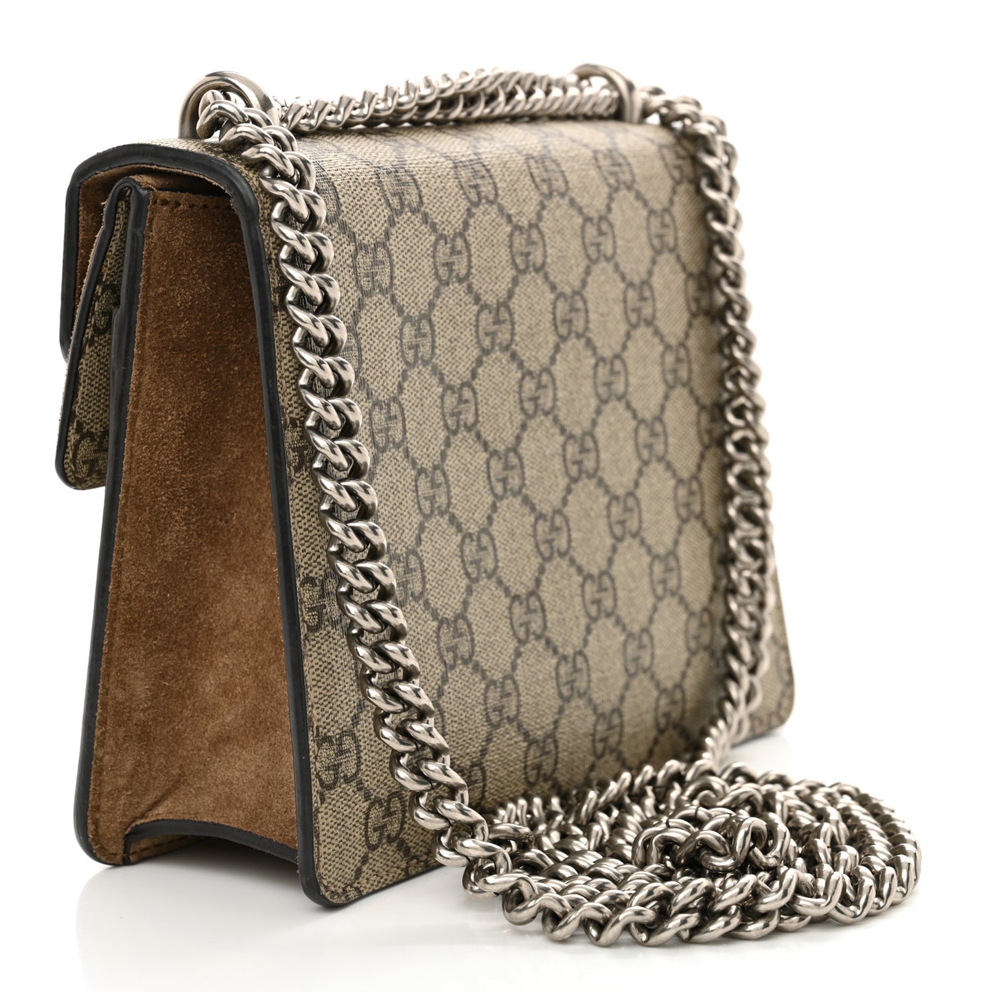 GG Supreme Monogram Mini Dionysus Shoulder Bag Taupe