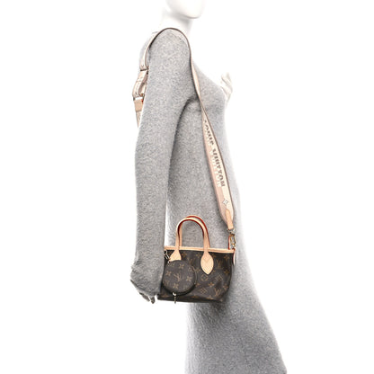 Louis Vuitton Monogram Neverfull BB Beige 2 of 8