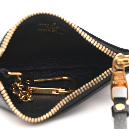 Louis Vuitton Empreinte Monogram Giant Key Pouch Black Beige 5 of 7