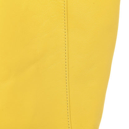 Celine Lambskin Horizontal Cabas Sun Yellow 11 of 15