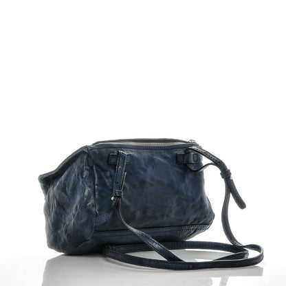 Givenchy Tumbled Sheepskin Mini Pandora Navy 3 of 7