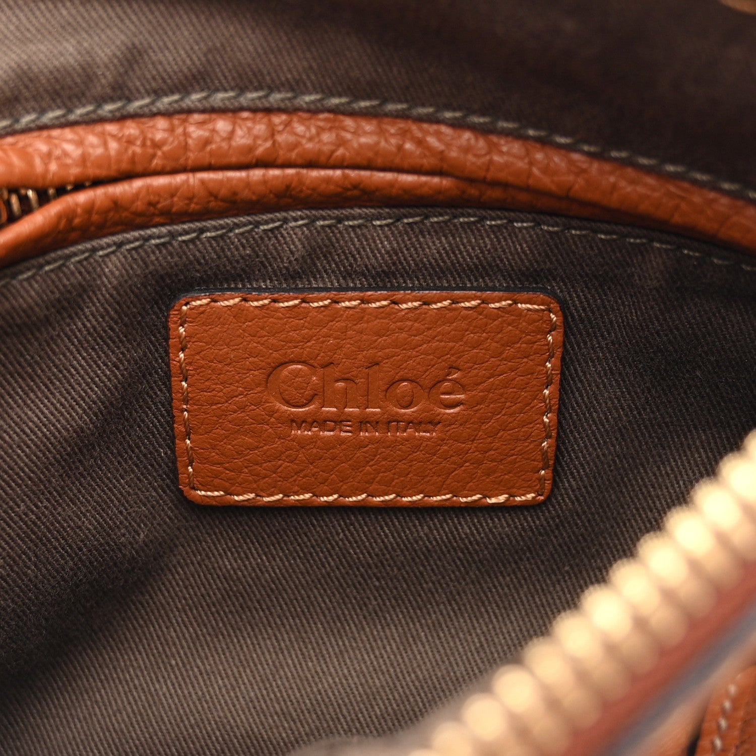 Chloe Calfskin Small Marcie Satchel Tan 6 of 12