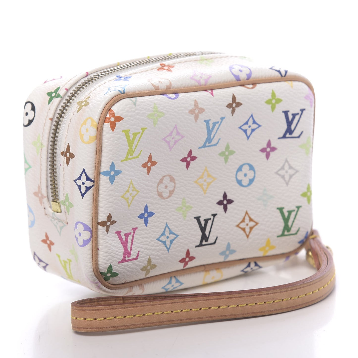 Monogram Multicolor Trousse Wapity White