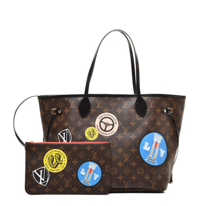 Louis Vuitton Monogram World Tour Neverfull MM 1 of 8