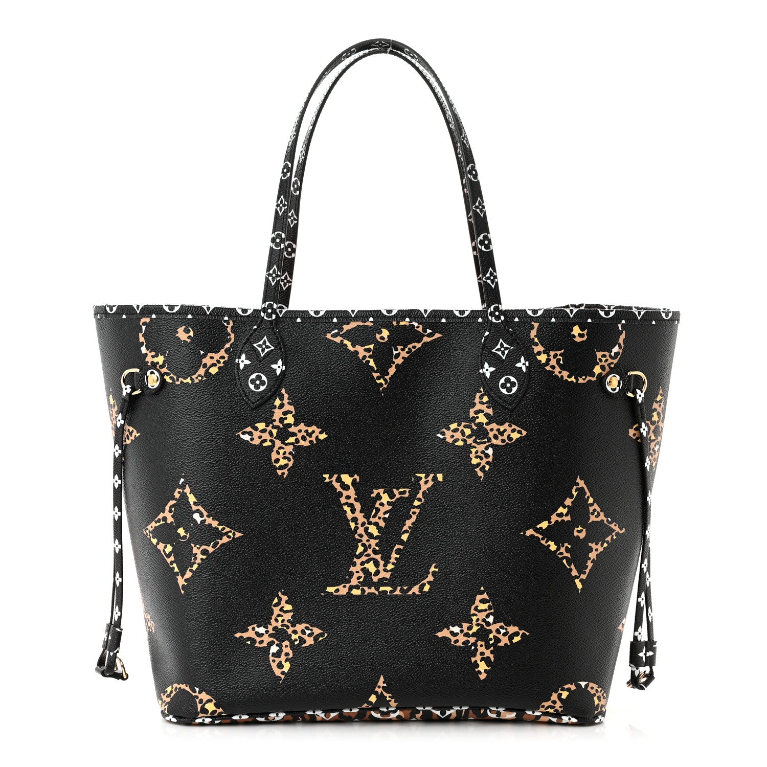 Louis Vuitton Monogram Giant Jungle Neverfull MM Black 1 of 10