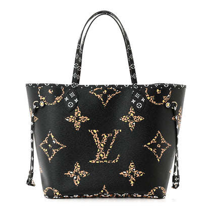 Louis Vuitton Monogram Giant Jungle Neverfull MM Black 1 of 10