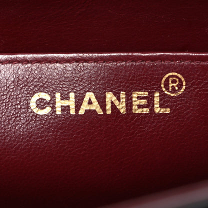 Chanel Lambskin Quilted XL Jumbo Single Flap Black 6 of 12