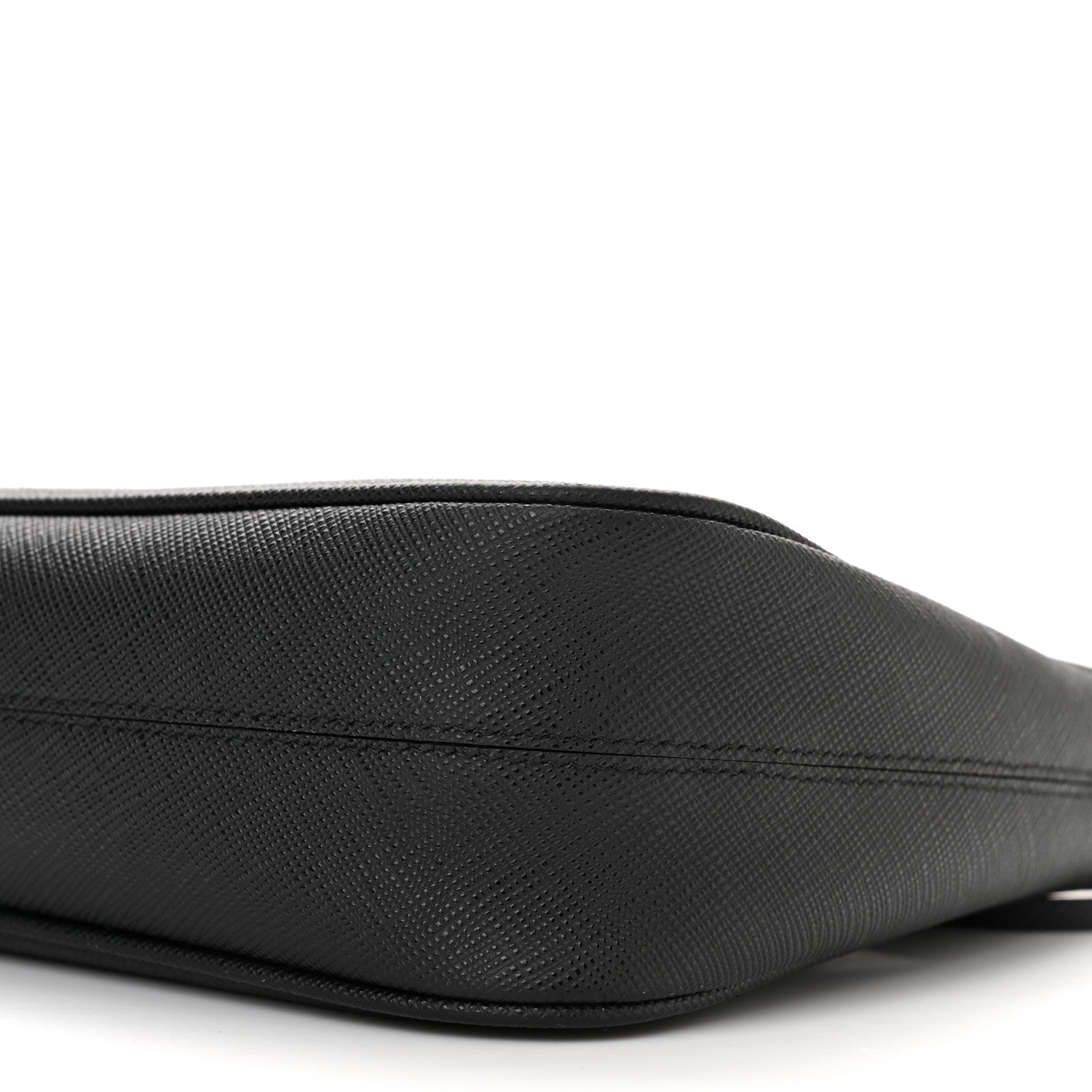 Prada Saffiano Lux Re-Edition 2005 Shoulder Bag Black 10 of 11