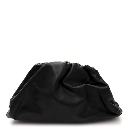 Bottega Veneta Smooth Butter Calf The Pouch Oversized Clutch Black 1 of 9
