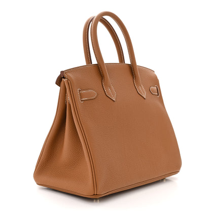 Hermes Togo Birkin 30 Gold 3 of 11