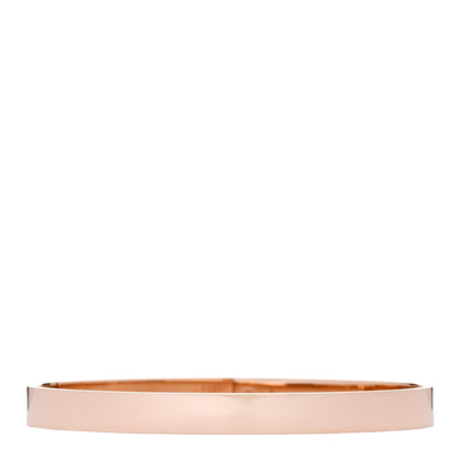 Hermes 18K Rose Gold Diamond PM Kelly Pave Bracelet SH 2 of 3