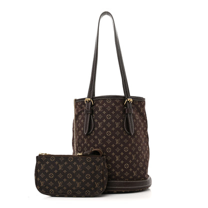 Louis Vuitton Mini Lin Monogram Bucket Bag Ebene 1 of 14