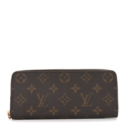 Louis Vuitton Monogram Clemence Wallet Fuchsia 1 of 6