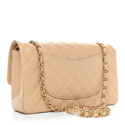 Chanel Caviar Quilted Small Double Flap Beige 3 of 9