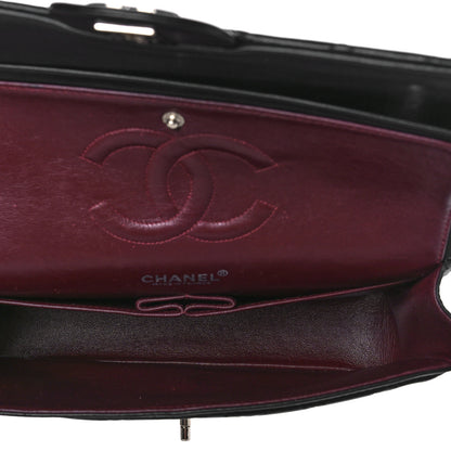 Chanel Lambskin Quilted Medium Double Flap Black 4 of 13
