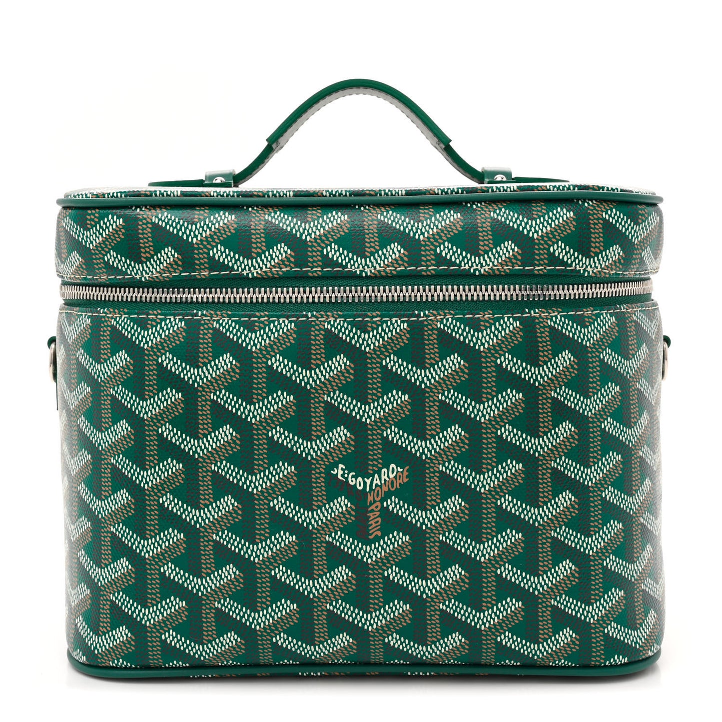 Goyardine Muse Vanity Case Green