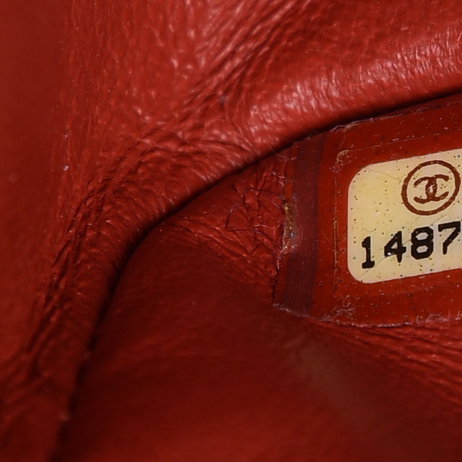 Chanel Aged Calfskin Quilted 2.55 Reissue 227 Flap Red 8 of 12