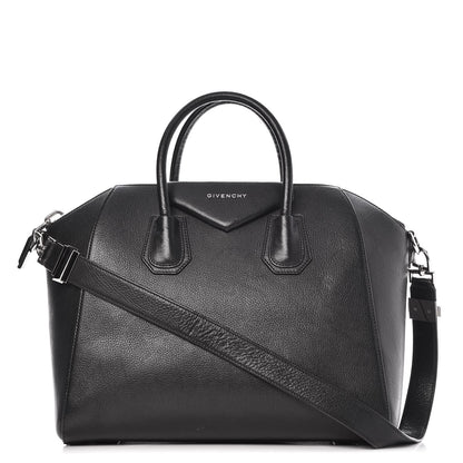 Givenchy Sugar Goatskin Medium Antigona Black 1 of 11
