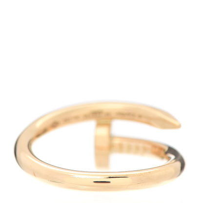 Cartier 18K Yellow Gold Juste Un Clou Ring 54 6.75 3 of 4
