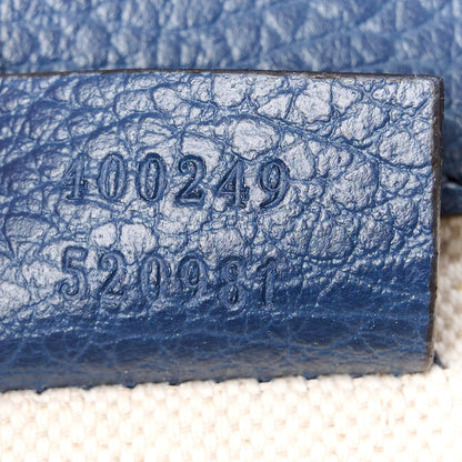 Gucci Pebbled Calfskin Small Dionysus Shoulder Bag Blue Agata 7 of 12