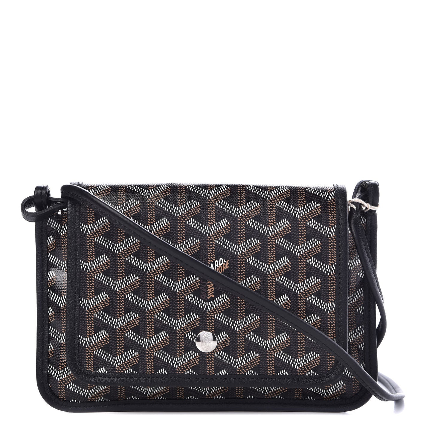 Goyardine Plumet Wallet Clutch Black