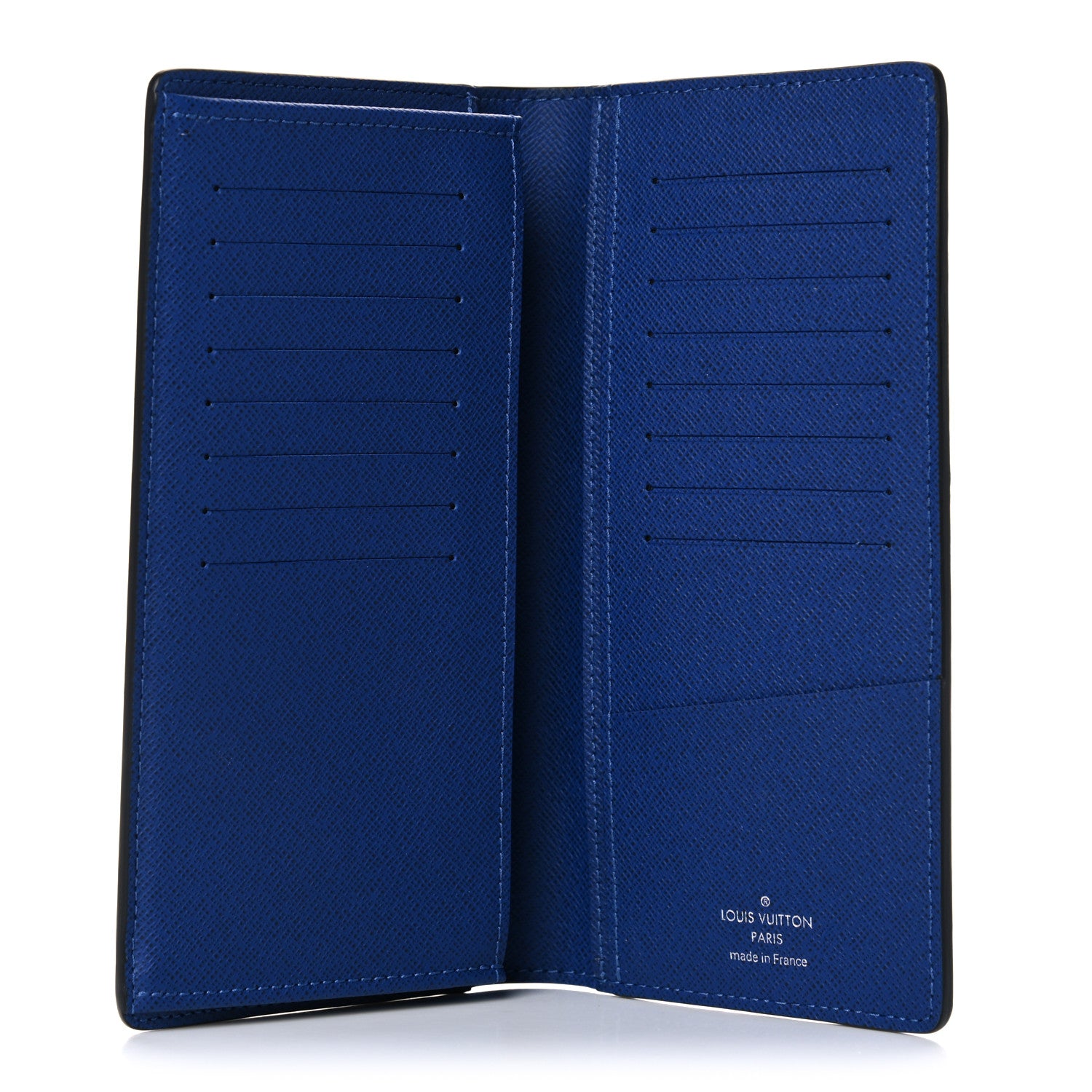 Louis Vuitton Taigarama Brazza Wallet NM Cobalt 5 of 10
