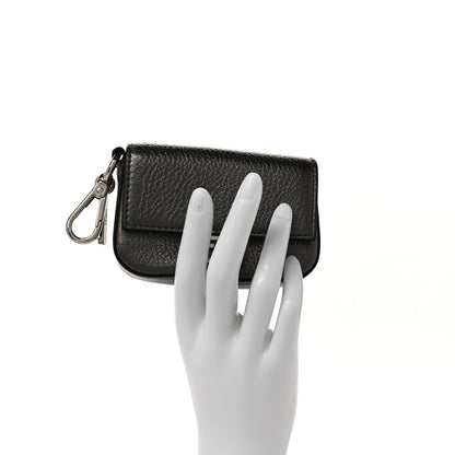Fendi Cuoio Romano Lux Nano Baguette Charm Graphite 2 of 8